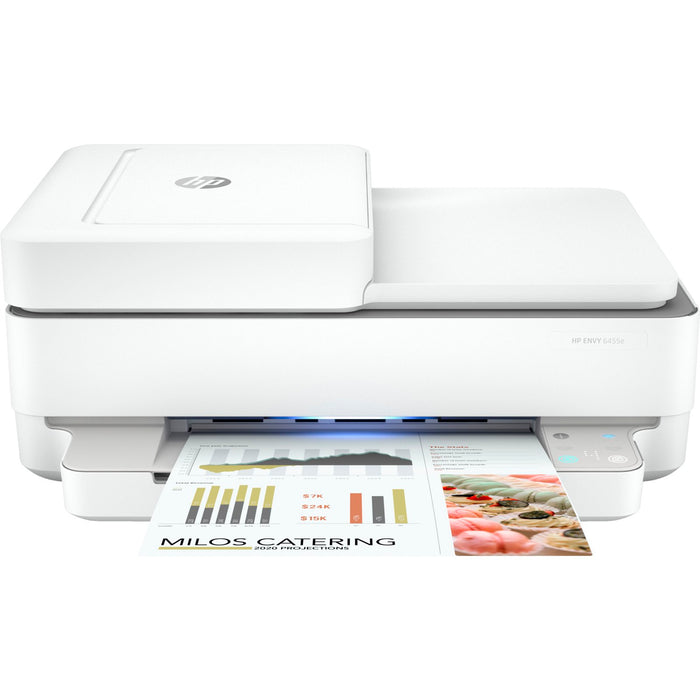 Hewlett Packard Envy 6458E Wireless Color All-in-One Printer (223R3AR#1H3) - Refurbished