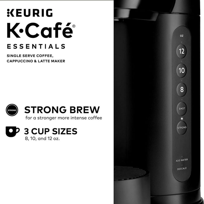 Keurig K-Cafe Essentials Single Serve K-Cup Pod Coffee Latte