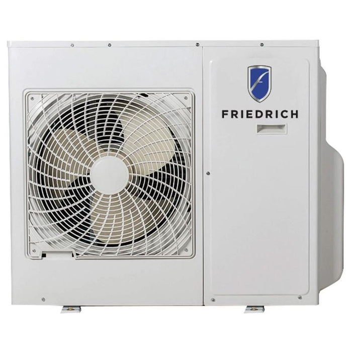 Friedrich 18000 BTU Floating Air Pro Two Zone Mini Split AC + 2x Indoor 9000 BTU AC