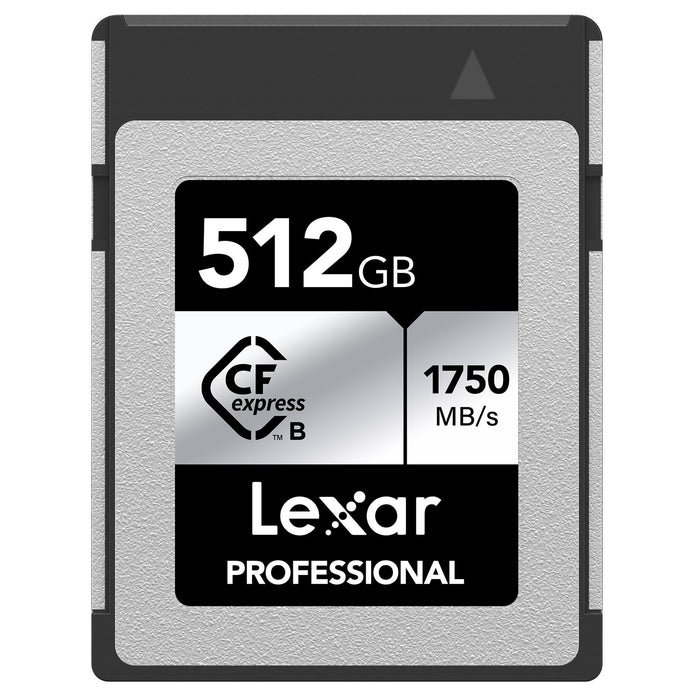 Lexar CFexpress Type B SILVER Series Memory Card - 512GB (LCXEXSL512G-RNENG)