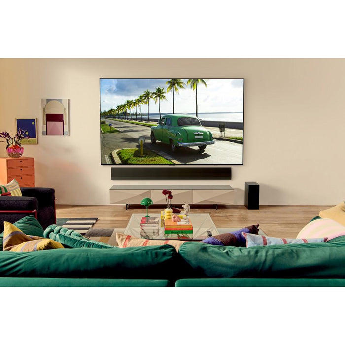 LG OLED evo G3 55 Inch 4K Smart TV 2023 with LG High Res Audio Sound Bar