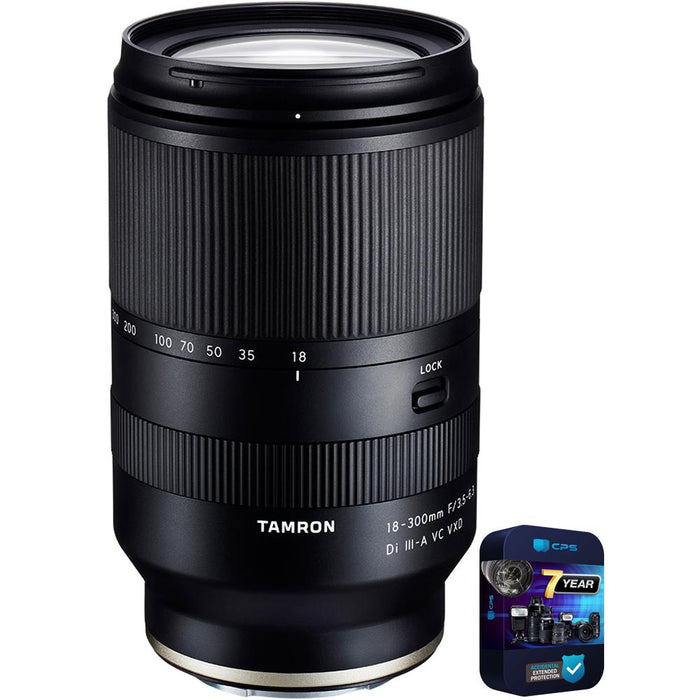 Tamron 18-300mm F3.5-6.3 Di III-A VC VXD Lens for Sony E-Mount + 7 Year Warranty