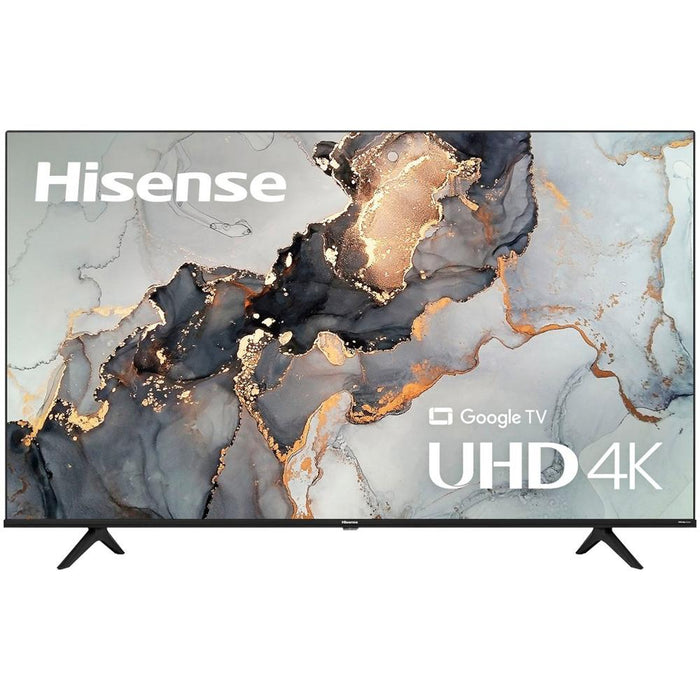 Hisense 43" A6 Series LED 4K UHD Smart Google TV w/ Deco Gear 60W Soundbar Bundle