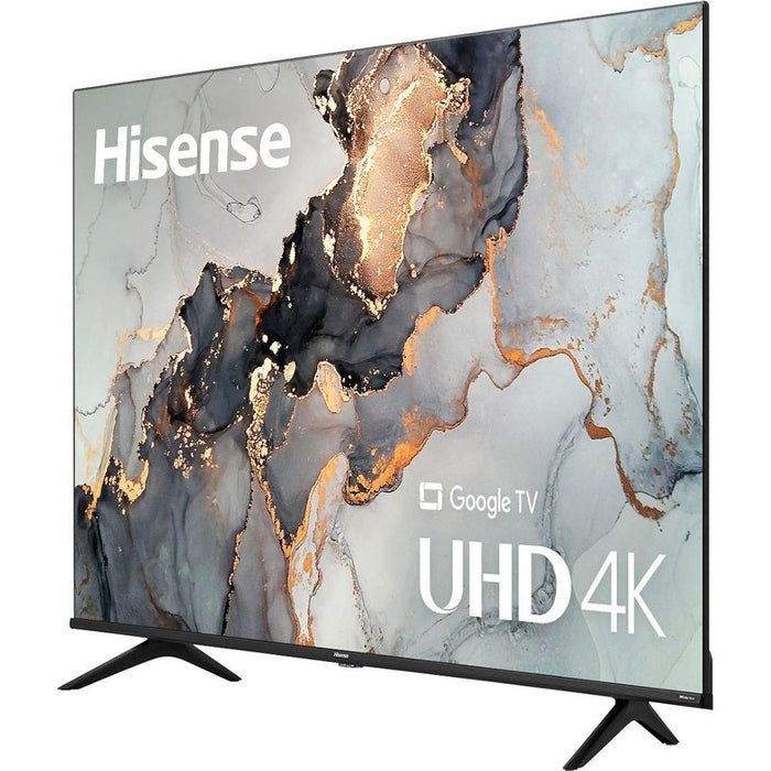 Hisense 50" A6 Series LED 4K UHD Smart Google TV w/ Deco Gear 60W Soundbar Bundle