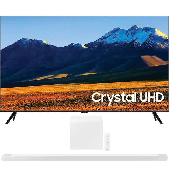 Samsung 86 inch TU9010 Crystal UHD 4K Smart TV 2021 with 3.1.2ch Soundbar White