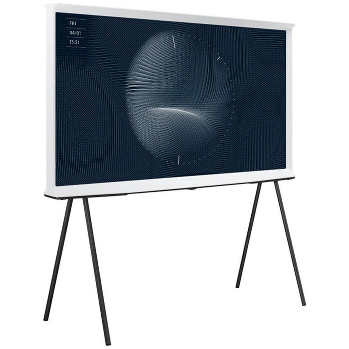 Samsung The Serif 65 Inch QLED 4K UHD HDR Smart TV 2022 + 3.1.2ch Soundbar White