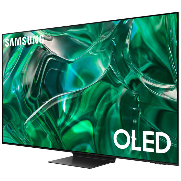 Samsung 55 inch HDR Quantum Dot OLED Smart TV 2023 with 3.1.2ch Soundbar White