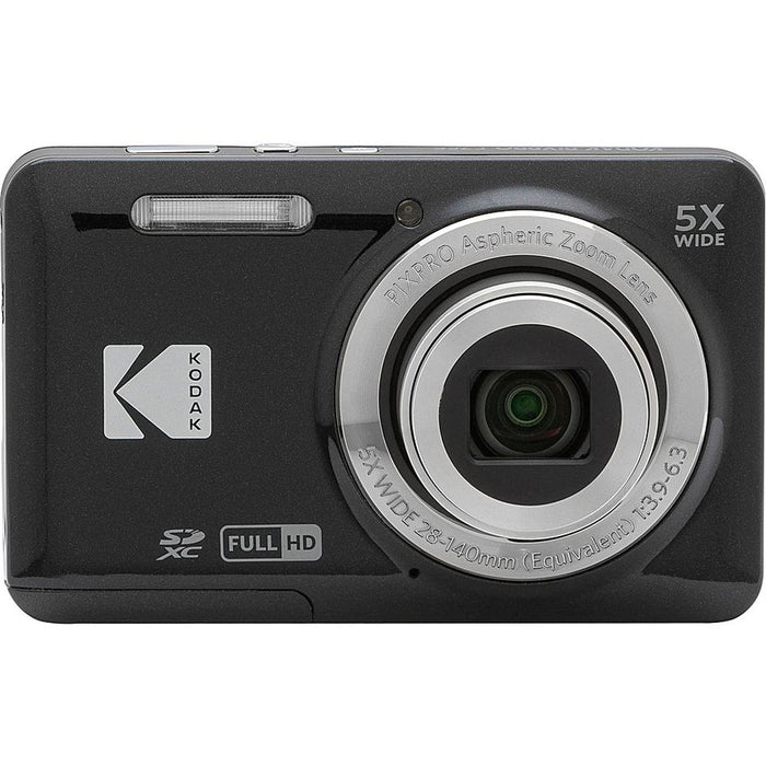 Kodak PIXPRO FZ55 Digital Camera, Black - Open Box