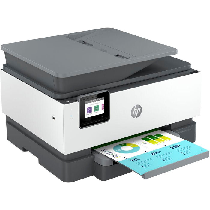 Hewlett Packard OfficeJet PRO 9015e Wireless All-in-One Printer, White - Open Box