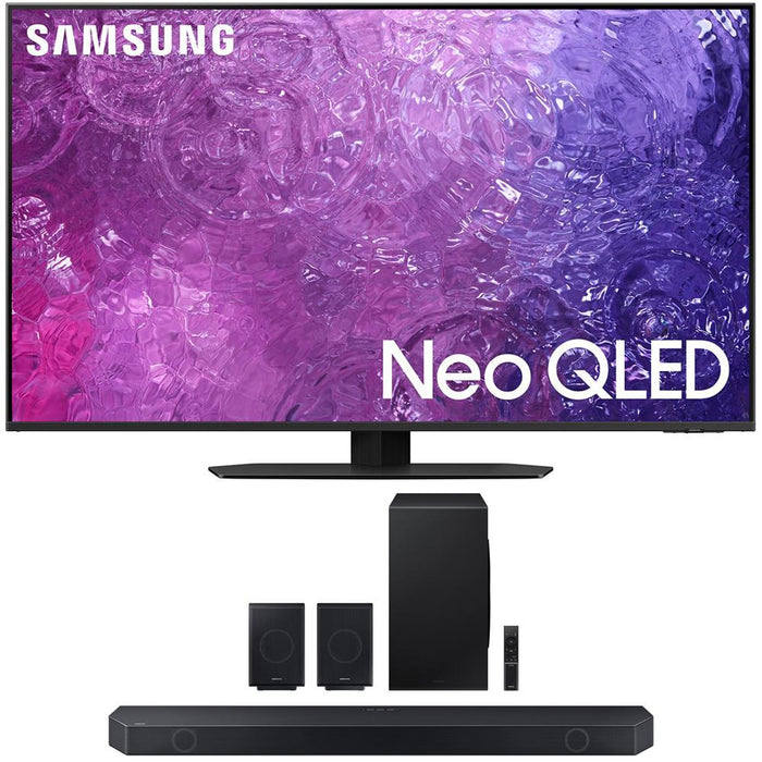 Samsung 65 Inch Neo QLED 4K Smart TV 2023 with Soundbar and Rear Speakers