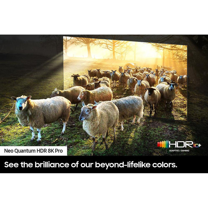 Samsung QN85QN900C 85 Inch Neo QLED 8K Smart TV (2023) w/ 3.2.1ch Soundbar Black