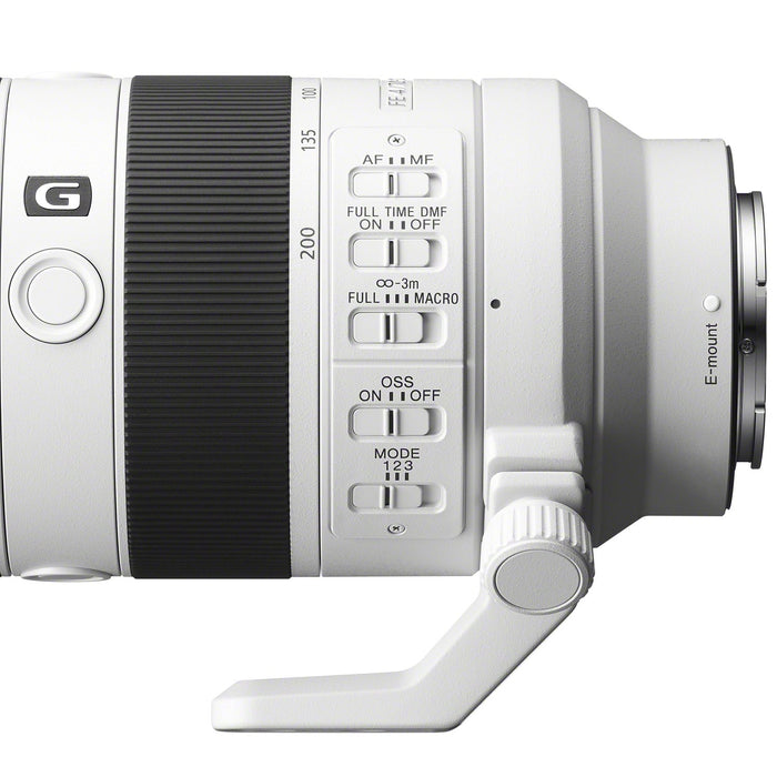 Sony FE 70-200mm F4 Macro G OSS II Full-Frame Compact Telephoto Zoom Lens for E-Mount