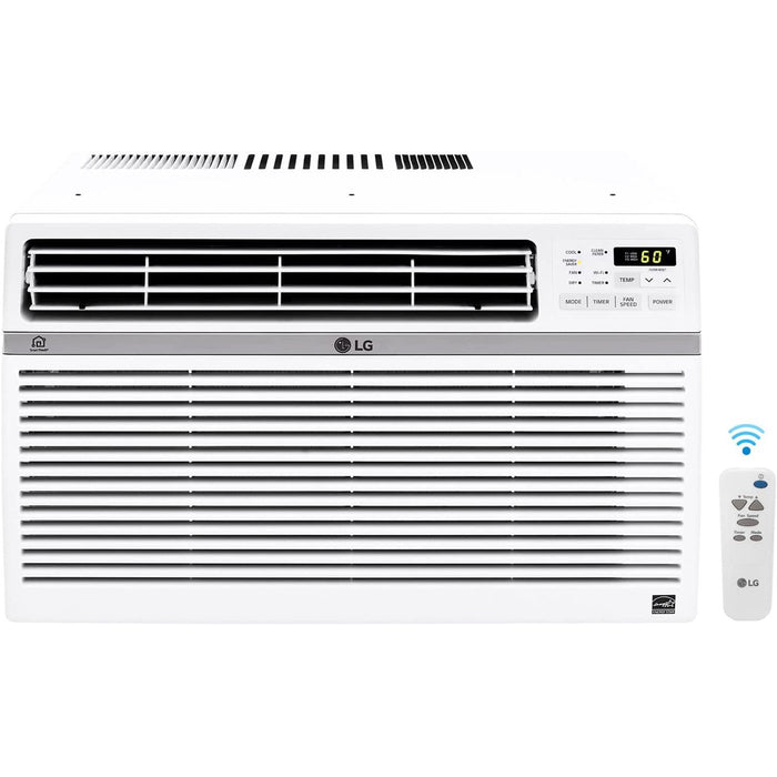 LG 12,000 BTU Smart Window Air Conditioner with Fan, White - Refurbished