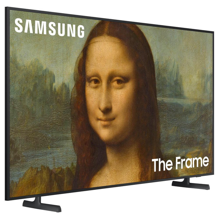 Samsung 55 inch The Frame QLED 4K UHD Smart TV 2022 + Soundbar and Rear Speakers