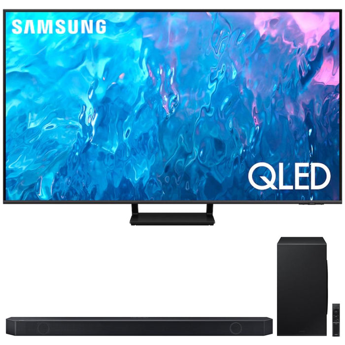 Samsung QN85Q70CA 85" Q70C QLED 4K Smart TV (2023) w/ Q-series 7.1.2 Ch. Soundbar