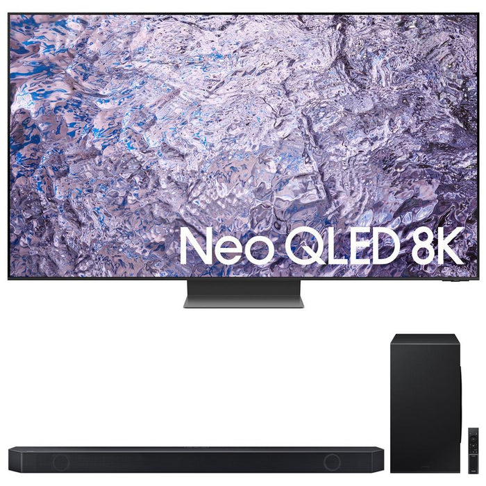 Samsung QN75QN800C 75" Neo QLED 8K Smart TV (2023) w/ Q-series 7.1.2 Ch. Soundbar