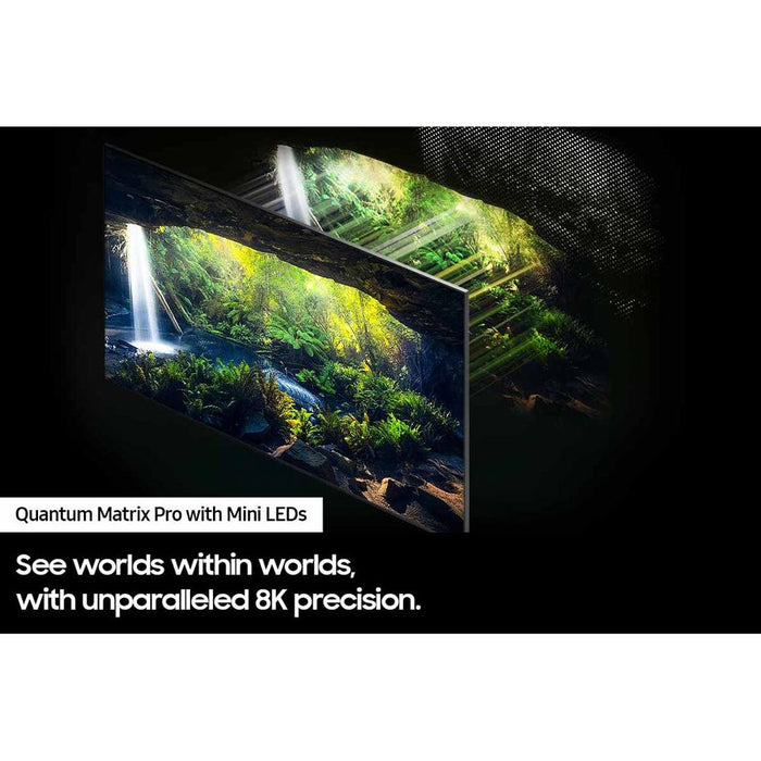 Samsung QN75QN800C 75" Neo QLED 8K Smart TV (2023) w/ Q-series 7.1.2 Ch. Soundbar