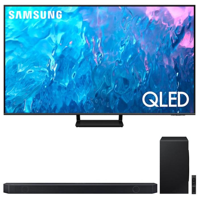 Samsung QN75Q70CA 75" Q70C QLED 4K Smart TV (2023) w/ Q-series 7.1.2 Ch. Soundbar