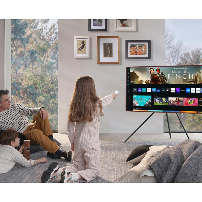 Samsung 65" The Frame QLED 4K UHD Quantum HDR Smart TV w/ Q-series 7.1.2 Ch. Soundbar