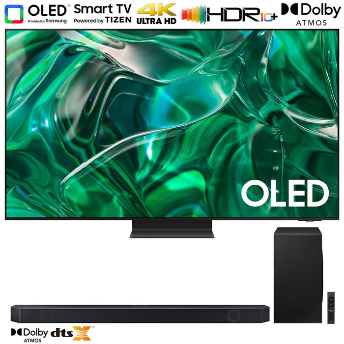 Samsung S95C 55" HDR Quantum Dot OLED Smart TV 2023 w/ Q-series 7.1.2 Ch. Soundbar