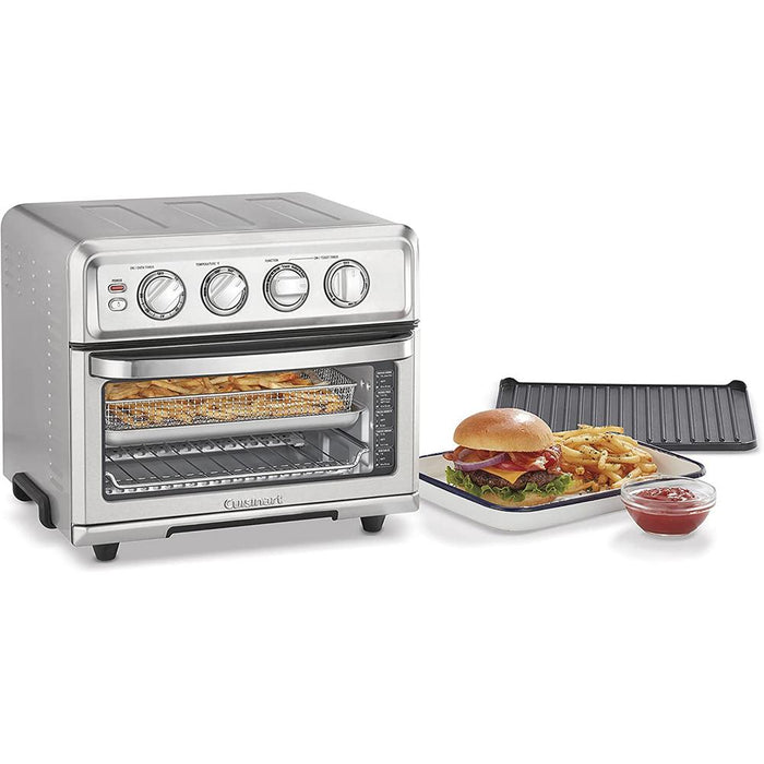 Cuisinart 8-in-1 Air Fryer and Convection Toaster Oven Stainless Renewed