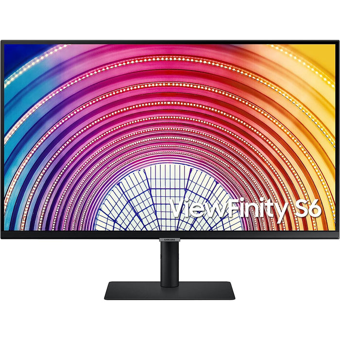 Samsung 24" ViewFinity S60A QHD High Resolution Computer Monitor - LS24A600NWNXGO