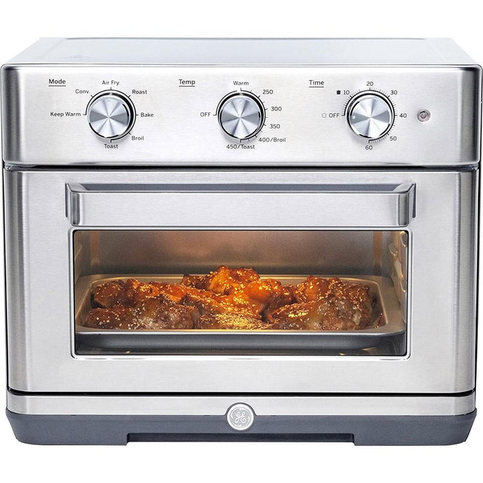 GE Digital Air Fry 8-in-1 Toaster Oven, Stainless Steel - G9OAAASSPSS - Open Box