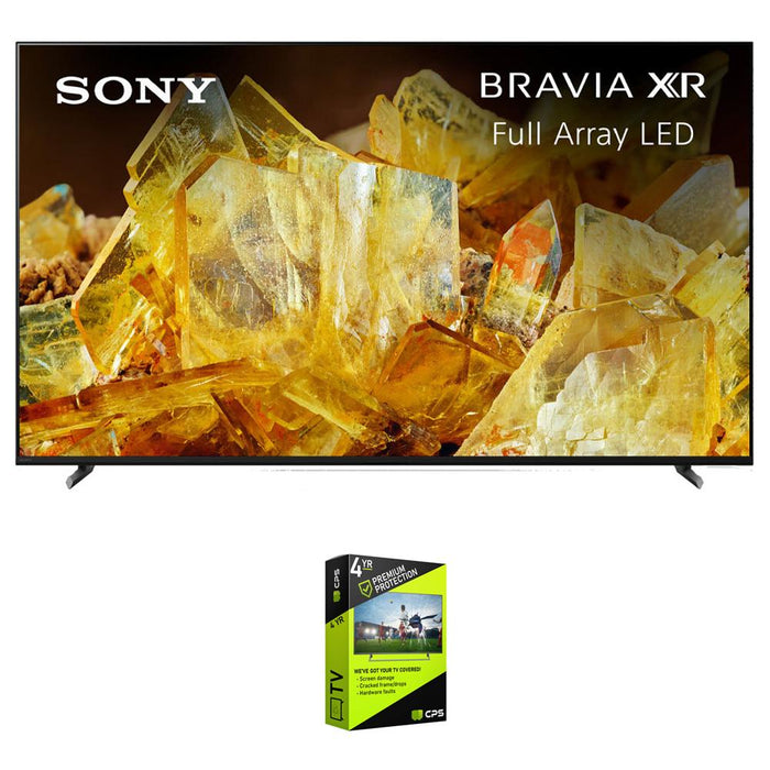 Sony Bravia XR 75" X90L 4K HDR LED Smart TV (2023) w/ 4 Year Extended Warranty