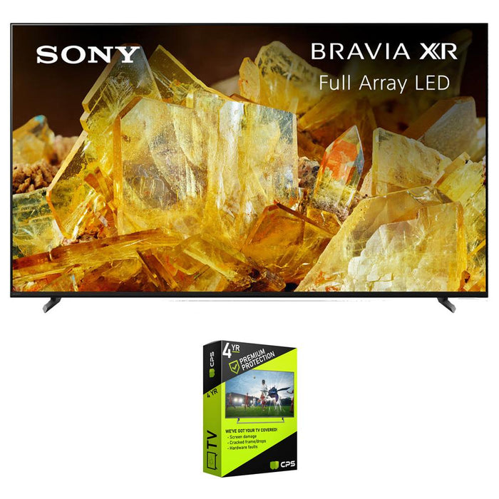 Sony Bravia XR 65" X90L 4K HDR LED Smart TV (2023) w/ 4 Year Extended Warranty
