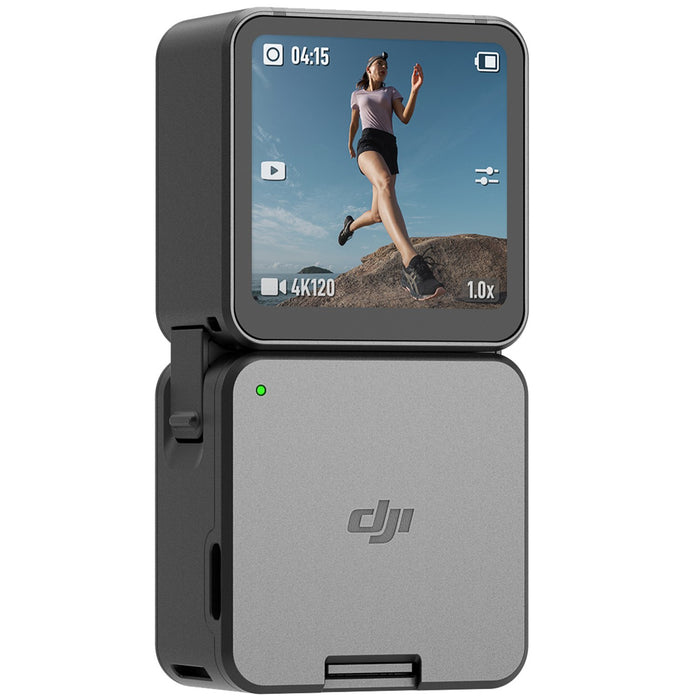 DJI Action 2 Dual-Screen Combo Camera with 64GB Magnetic Case Bundle