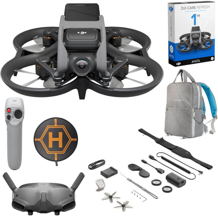 DJI Avata Pro-View Combo w/ Goggles 2 & Motion Controller Bundle with 1-YR DJI Care