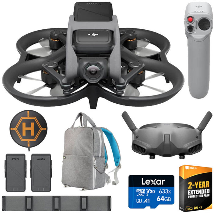 DJI Avata Pro-View Combo with Goggles 2 and Motion Controller with FMK Bundle