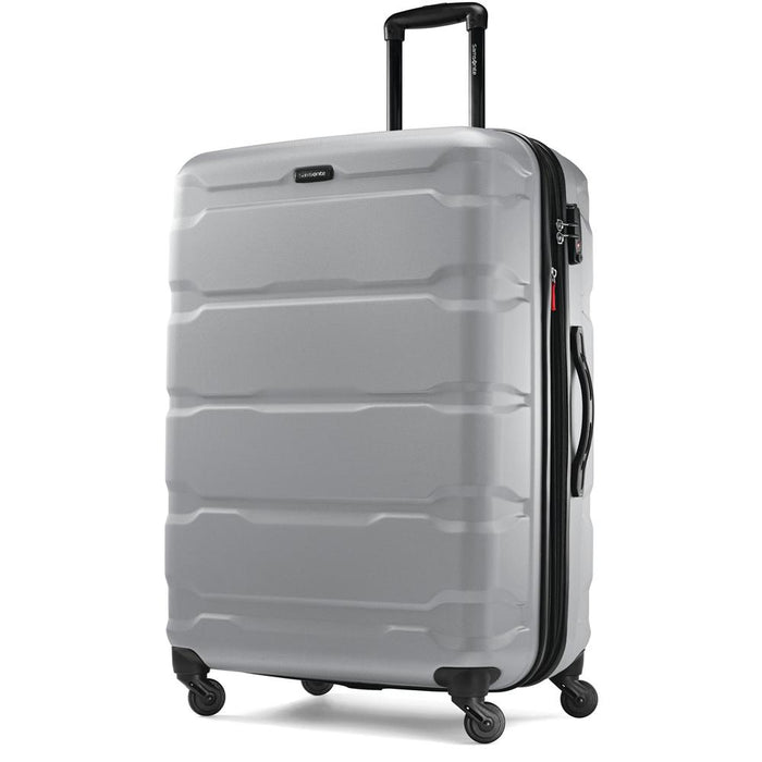 Samsonite Omni 3 Piece Hardside Luggage Spinner Set (20"/24"/28") Silver - **OPEN BOX**