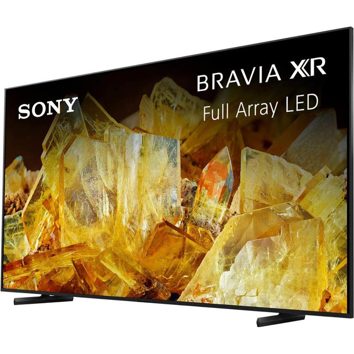 Sony Bravia XR 65" X90L 4K HDR LED Smart TV 2023 Model with Monster Cable Bundle