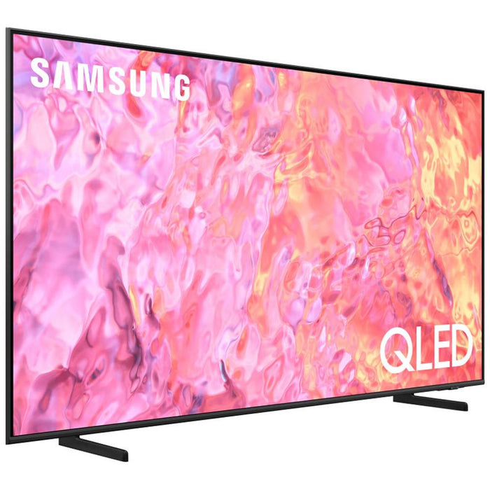 Samsung QN55Q60CA 55" QLED 4K Smart TV 2023 w/ Monster TV Wall Mount Kit