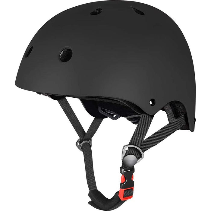 Deco Essentials Adult Helmet with Impact Resistance for Bikes, Scooters, Skateboarding, Open Box