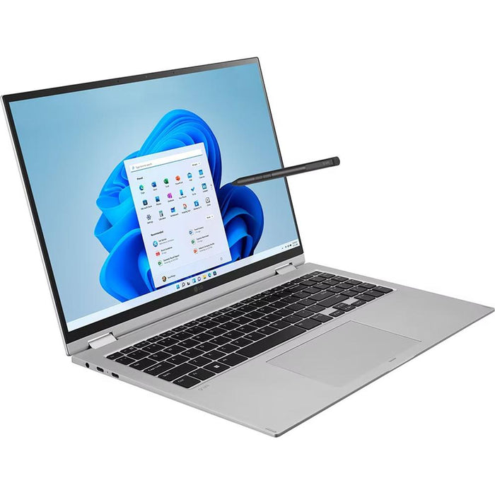 LG gram 16" Intel i7-1260P 16GB/2TB SSD 2-in-1 Touch Laptop - Open Box