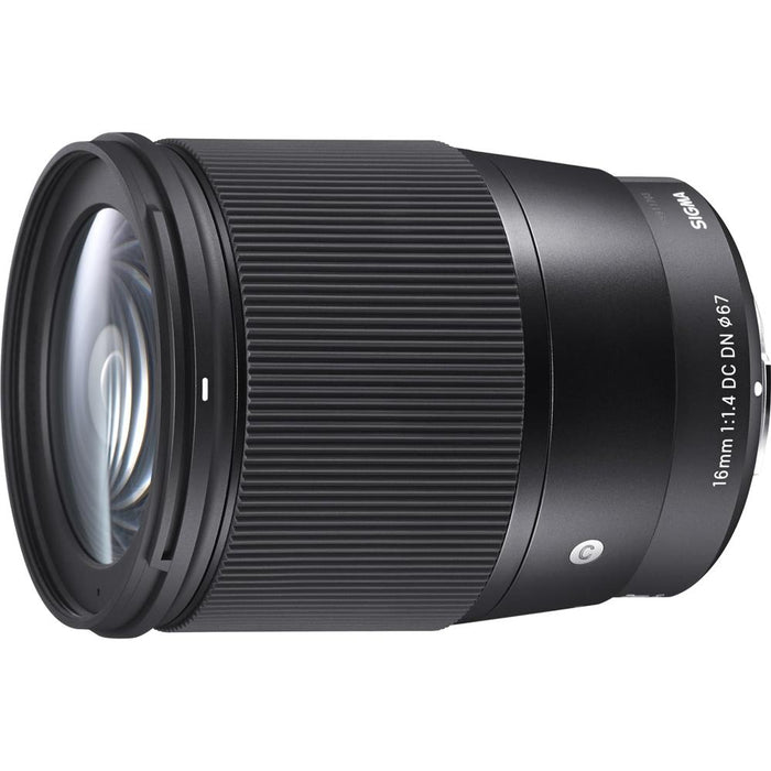 Sigma 16mm f/1.4 DC DN Contemporary Lens for FUJIFILM X - 402975 - Open Box