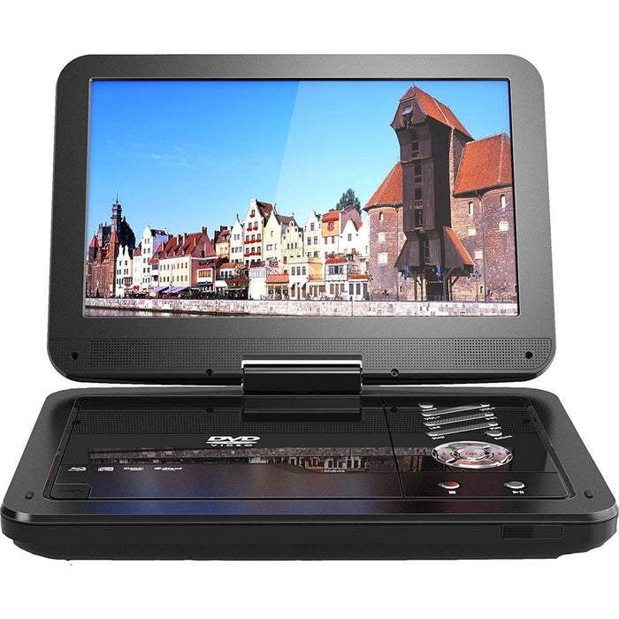 Sylvania 10-Inch Portable DVD Player - SDVD1035BT - Open Box