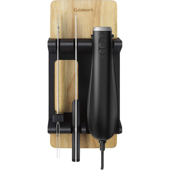 Cuisinart Electric Knife with Cutting Board & Carving Fork Renewed