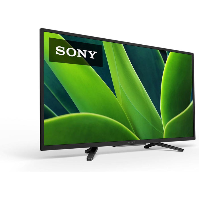 Sony 32-inch W830K HD LED HDR TV with Google TV w/ Monster TV Wall Mount Kit