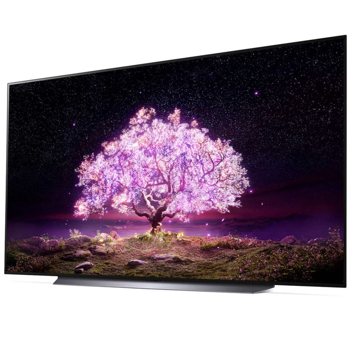 LG OLED83C1PUA/AUA 83 inch Class 4K Smart OLED TV w/AI ThinQ (2021) - Refurbished