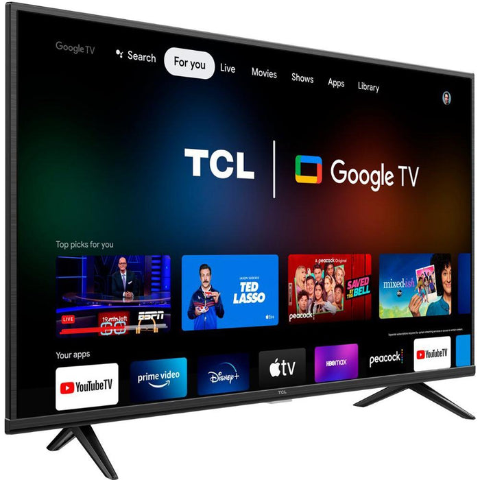 TCL 55" Class 4-Series 4K UHD HDR Smart Google TV Renewed
