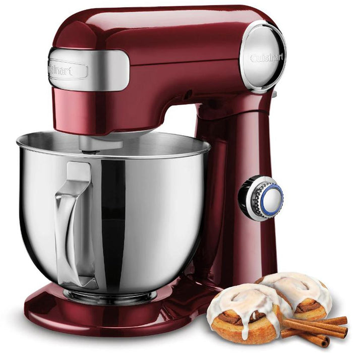 Cuisinart Precision Master 5.5 Quart Stand Mixer Pinot Noir with 2 Year Warranty