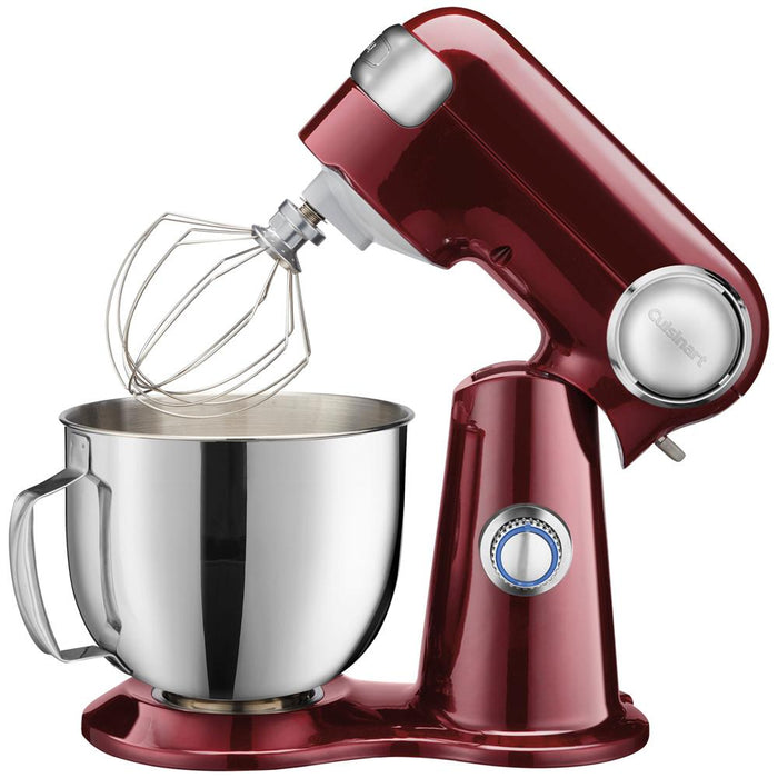 Cuisinart Precision Master 5.5 Quart Stand Mixer Pinot Noir with 2 Year Warranty