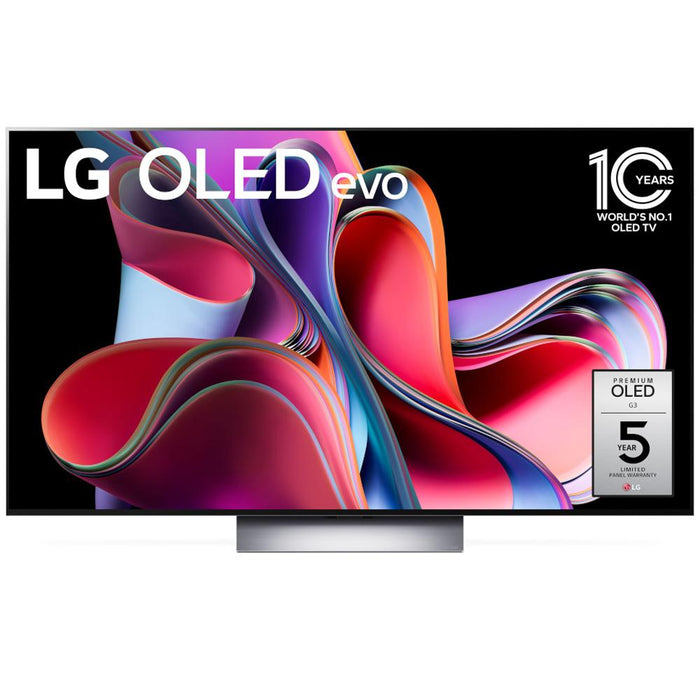 LG OLED evo G3 65 Inch 4K Smart TV 2023 Renewed with 2 Year Warranty