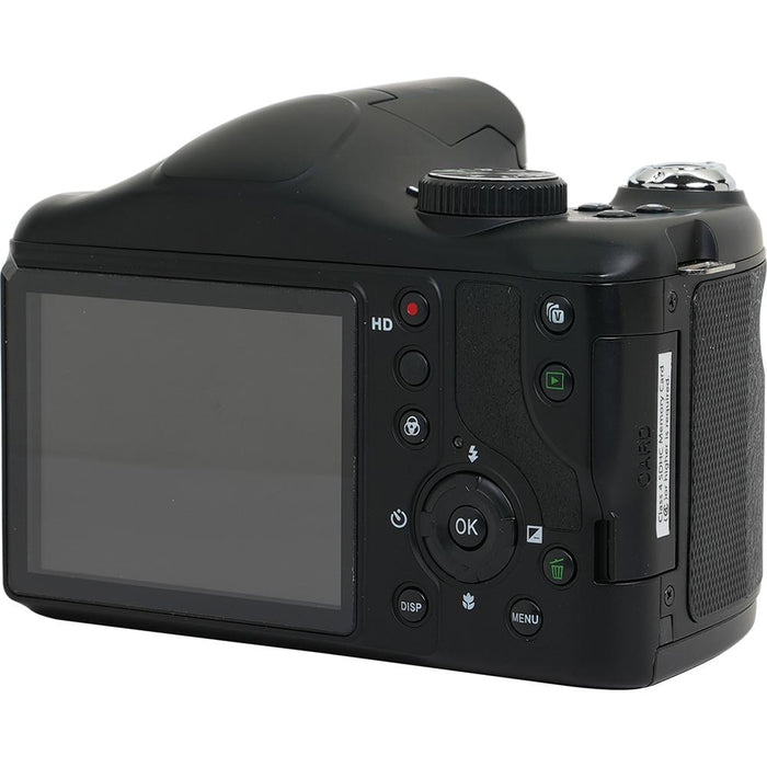 Polaroid iE6035 18MP 60x Optical Zoom Digital Camera , Black - Open Box