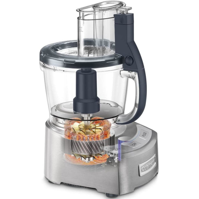 Cuisinart FP-12DCN Elite Collection 2.0 12-Cup Food Processor Die Cast Factory Refurbished