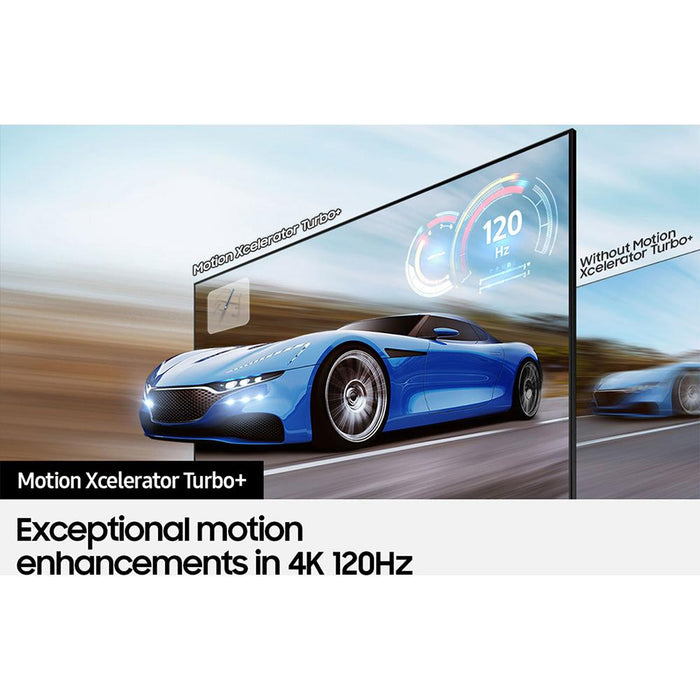 Samsung 55" QLED 4K UHD Smart TV Refurbished w/ Monster Wall Mount + Warranty Bundle