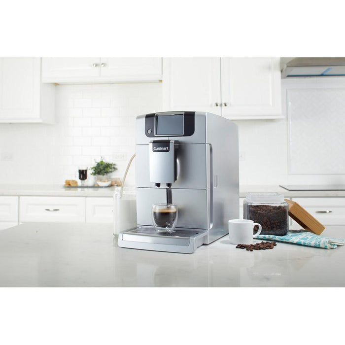 Cuisinart Stainless Steel Manual Espresso Maker with 2 Year Warranty